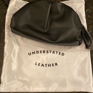 Understated Leather Clutch